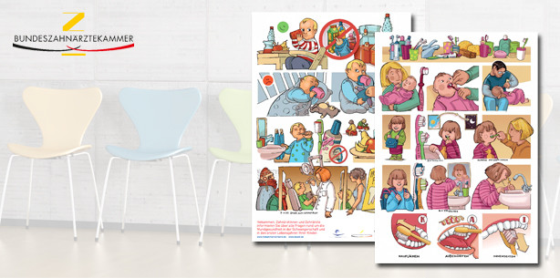 Verständlich ohne Worte: Comic zur Zahnpflege und Mundgesundheit