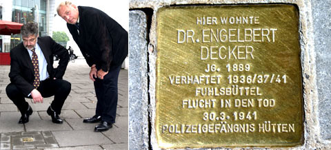 Dr. Engelbert Decker durch KZV Hamburg geehrt