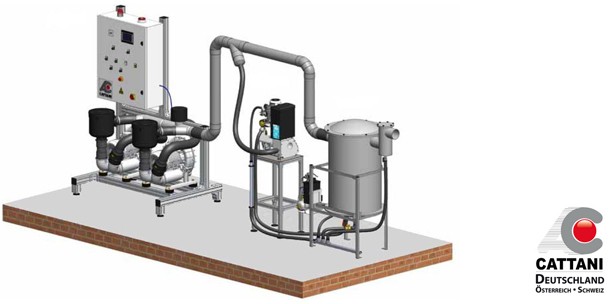 CATTANI-Saugsystemtechnik für Universität ZMK Dresden