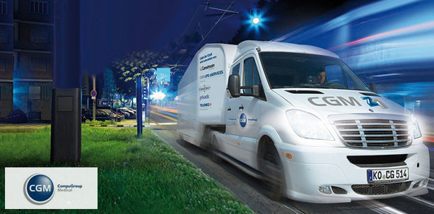 Mit dem CGM Truck auf Tour