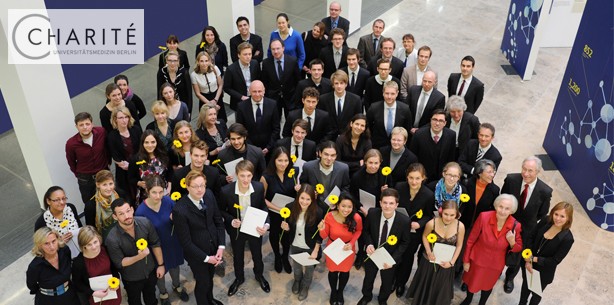 Charité zeichnet Deutschlandstipendiaten und Förderer aus