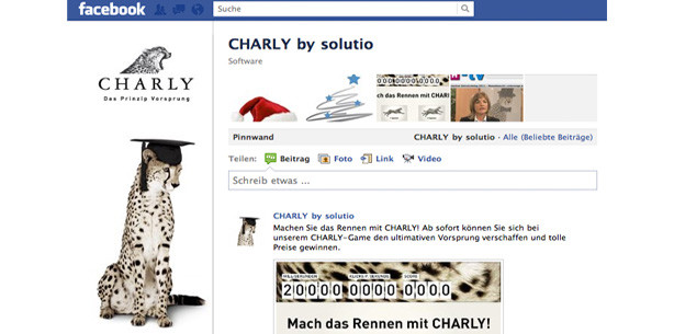 CHARLY by solutio – jetzt auf Facebook
