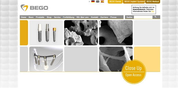BEGO Implant Systems präsentiert neues Open Access Online Portal