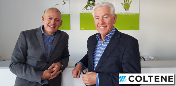 Rudolf Klein feiert 35-jähriges Dienstjubiläum bei COLTENE