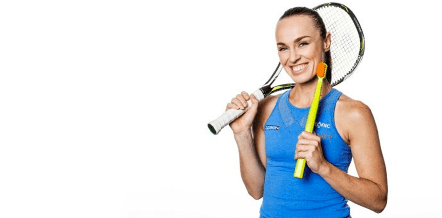 Martina Hingis ist neue Curaden-Botschafterin