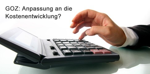 GOZ – Koalitions-Formel neu: Anpassung an die Kostenentwicklung