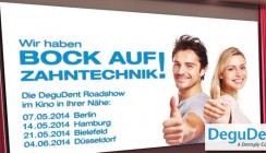 DeguDent präsentiert in vier Kinos „Bock auf Zahntechnik“