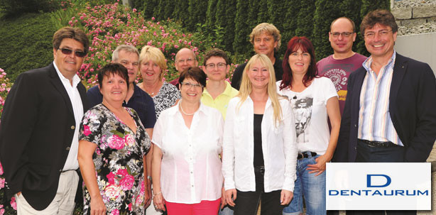 Zahlreiche Jubilare verstärken die Firma schon seit Jahrzehnten