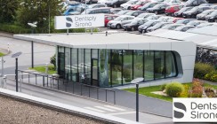 Gemeinsamer Außenauftritt von Dentsply Sirona in Bensheim
