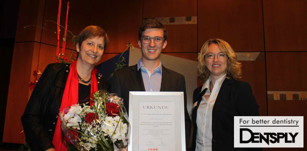 DENTSPLY Stipendium für Seniorenzahnmedizin verliehen