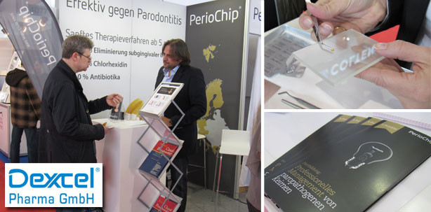 Gute Stimmung beim Team PerioChip® auf der Fachdental Südwest