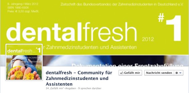 dentalfresh goes Facebook