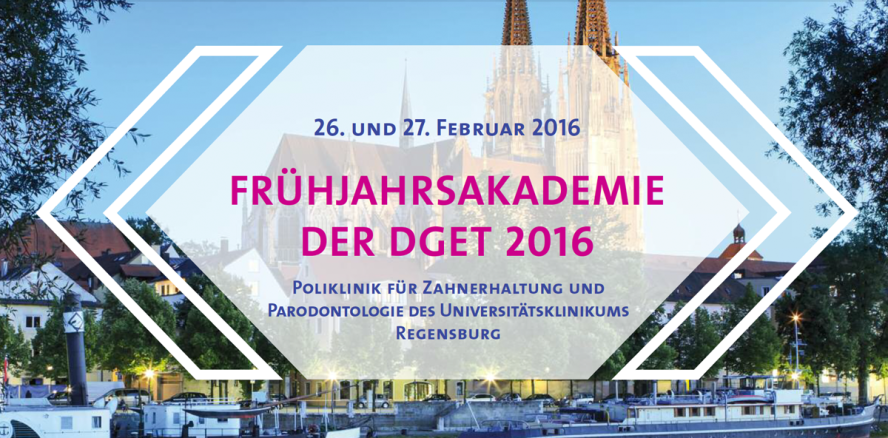 Frühjahrsakademie der DGET 2016 in Regensburg