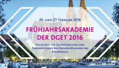 Frühjahrsakademie der DGET 2016 in Regensburg