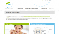 DGET: Infos zum Thema Zahnerhalt jetzt vielsprachig abrufbar
