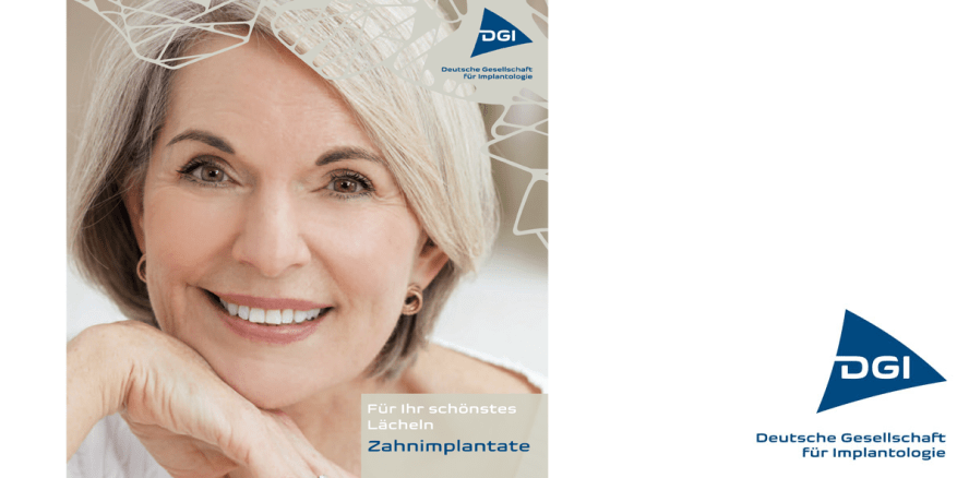 Exklusiv für DGI-Mitglieder: Neue Broschüre für Patienten
