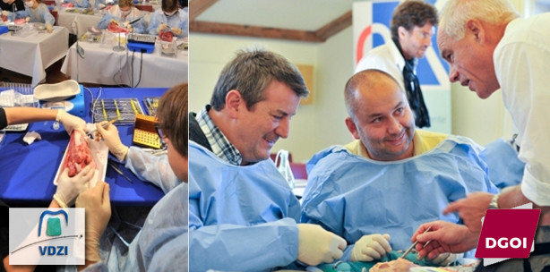 Zahnärzte und Zahntechniker im Dialog