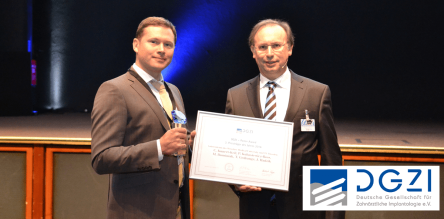 DGZI Implant Dentistry Award: Erster Preis an Dresdner Team