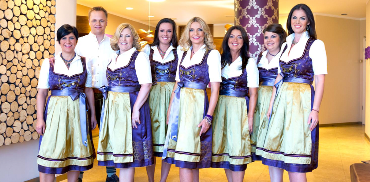 Stino in Weiß war gestern: Tracht in der Zahnarztpraxis