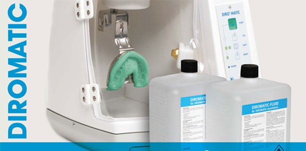 Hygienische Abform-Desinfektion mit DIROMATIC®