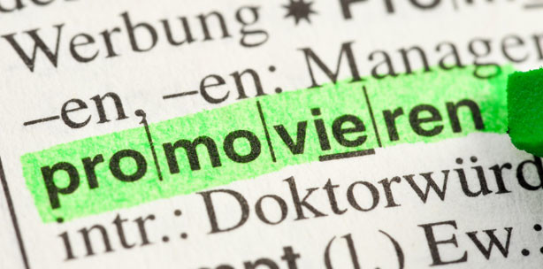 Studie begründet Abbruchquote bei Promotionsarbeiten