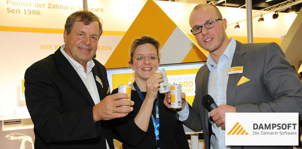 Dampsoft gewinnt 11.000sten Kunden auf der IDS