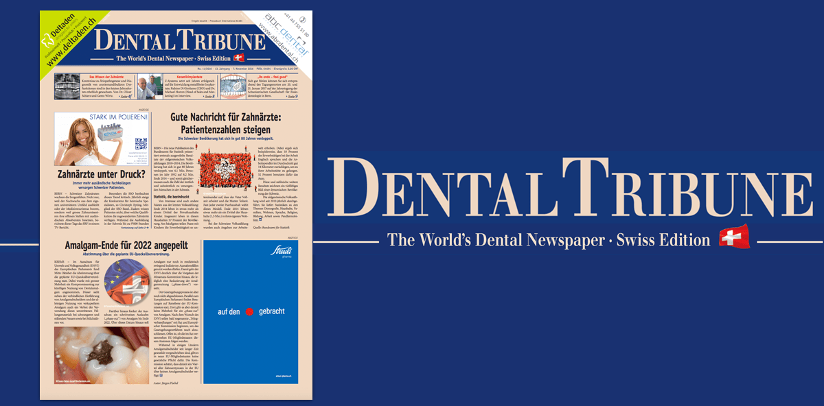 Moderne Augmentationschirurgie in der neuen Dental Tribune Schweiz