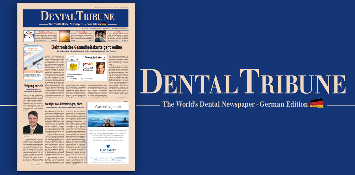 Die Dezemberausgabe der Dental Tribune Deutschland ist erschienen