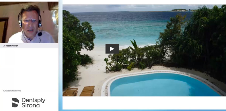 Global vernetzt: DT Study Club Webinar live von den Malediven