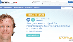 Fortbildung auf einen Klick: DT Study Club präsentiert neue Website