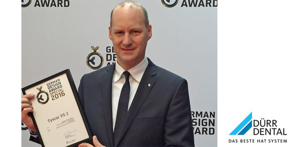Medizintechnik von Dürr Dental mit Design Award ausgezeichnet
