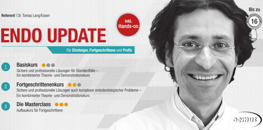 Endodontie Kursreihe: Neues Kursformat mit SAF auch 2016