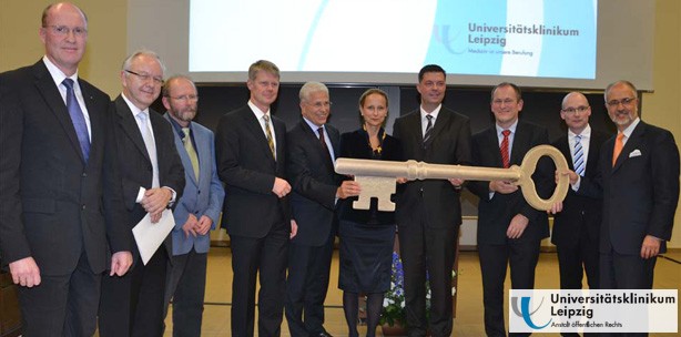 Hochmoderne Leipziger Zahnklinik an historischer Stätte