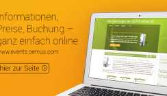 Jetzt noch leichter: Events der OEMUS MEDIA AG online buchen