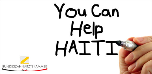 BZÄK und Stiftung Hilfswerk Deutscher Zahnärzte (HDZ) bitten um weitere Hilfe für Haiti