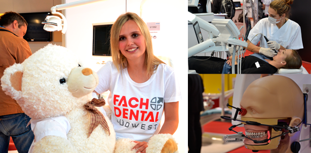 Fünf Prozent mehr Besucher auf der Fachdental Südwest