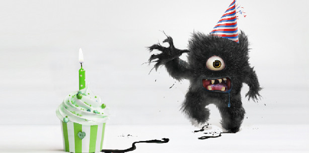 Happy Birthday to me – Freddy for free in 30 cm Größe