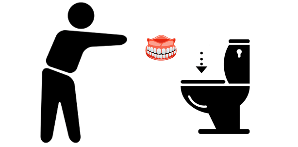 Die Zähne waren zum Greifen nah