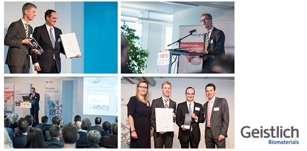 Innovationspreis 2014 an Geistlich Pharma verliehen