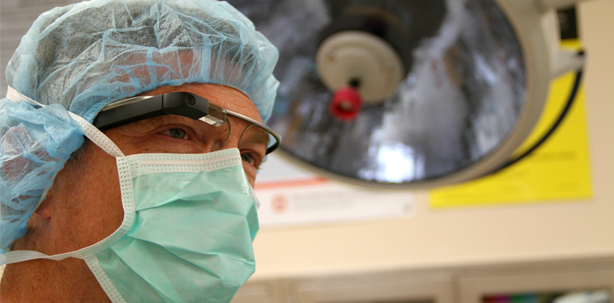 Uni plant OP-Training mit Google Glass