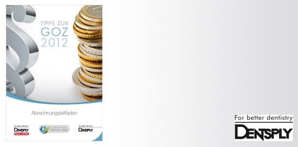 Neuer GOZ-Leitfaden von DENSTPLY DeTrey erschienen