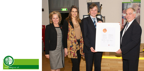 Erfolgreiche Zertifizierung der Med Uni Graz