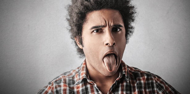 Große Zunge als Risikofaktor