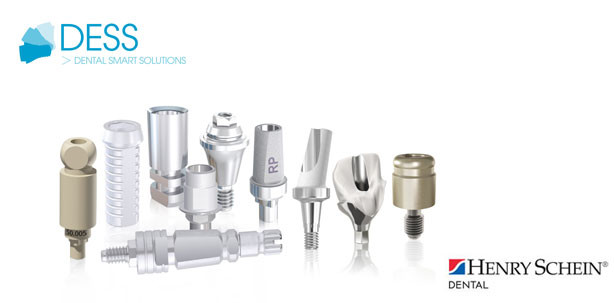Neu bei Henry Schein: Kompatible Abutments und Systemkomponenten von DESS