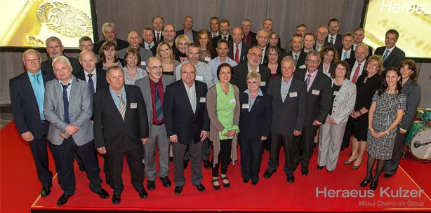 Heraeus Jubilare feiern über 1.000 Jahre Zugehörigkeit zu Heraeus