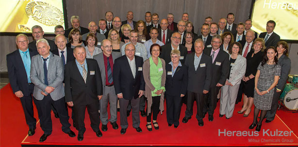 Heraeus Jubilare feiern über 1.000 Jahre Zugehörigkeit zu Heraeus