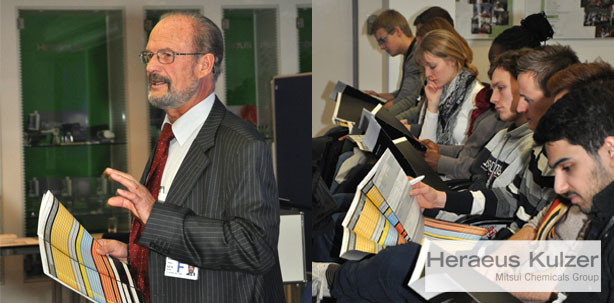 Zahnmedizinstudenten besuchen Heraeus Kulzer: Vom Hörsaal in die Fertigung