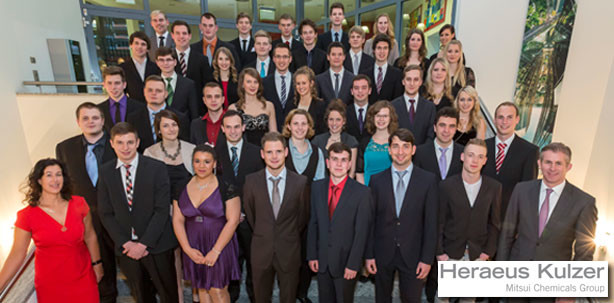 47 Heraeus Auszubildende schließen erfolgreich ab