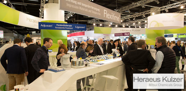 Heraeus Kulzer auf der IDS 2015: Offener Stand – offener Austausch