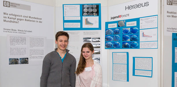 „Jugend forscht“ bei Heraeus: Regionalsieger gekürt